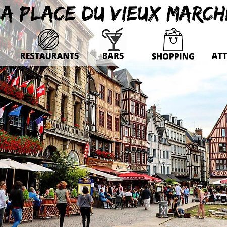 Apartmán Cosy'Appart - Le Fontenelle Rouen Exteriér fotografie