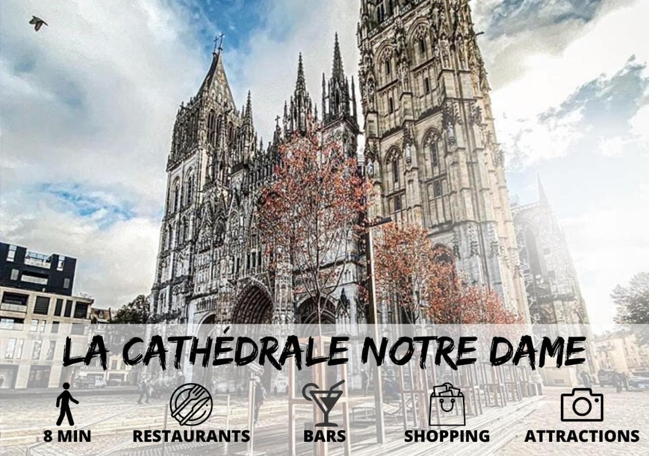 Apartmán Cosy'Appart - Le Fontenelle Rouen Exteriér fotografie