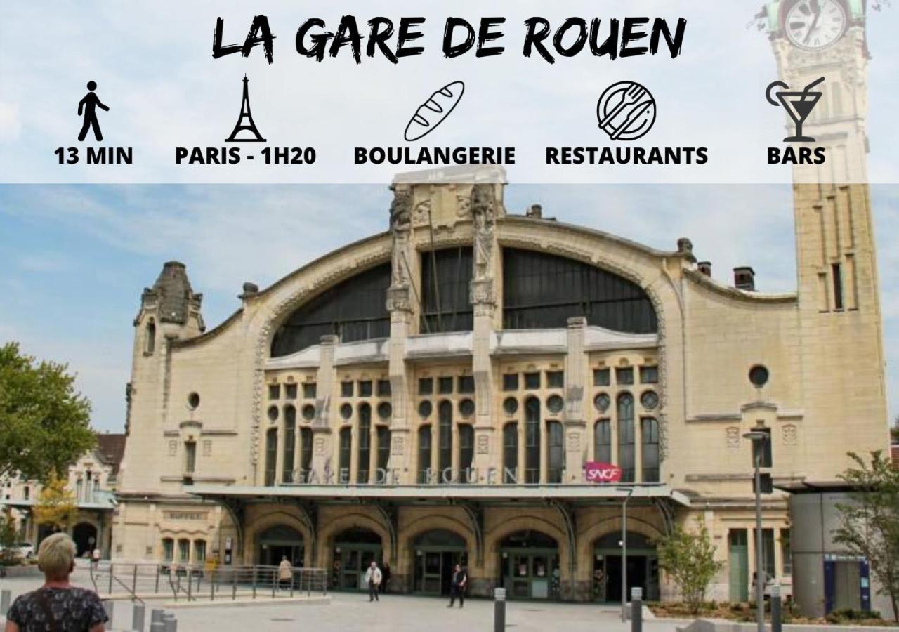 Apartmán Cosy'Appart - Le Fontenelle Rouen Exteriér fotografie